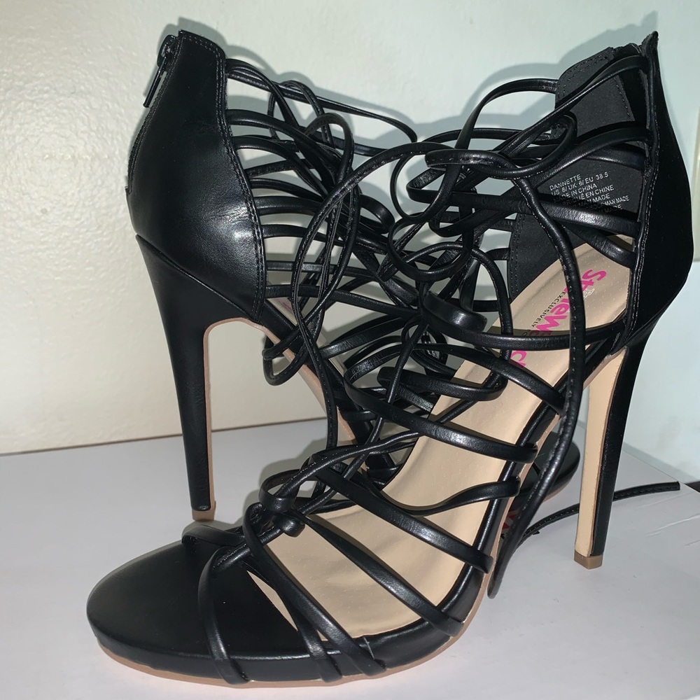 StyleWatch Just Fab Strappy Heels